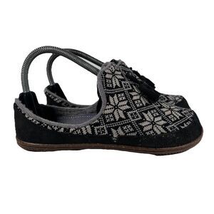 SmartWool Cozy Cabin Slippers Shoes Snowflake Pattern Women's Size 7